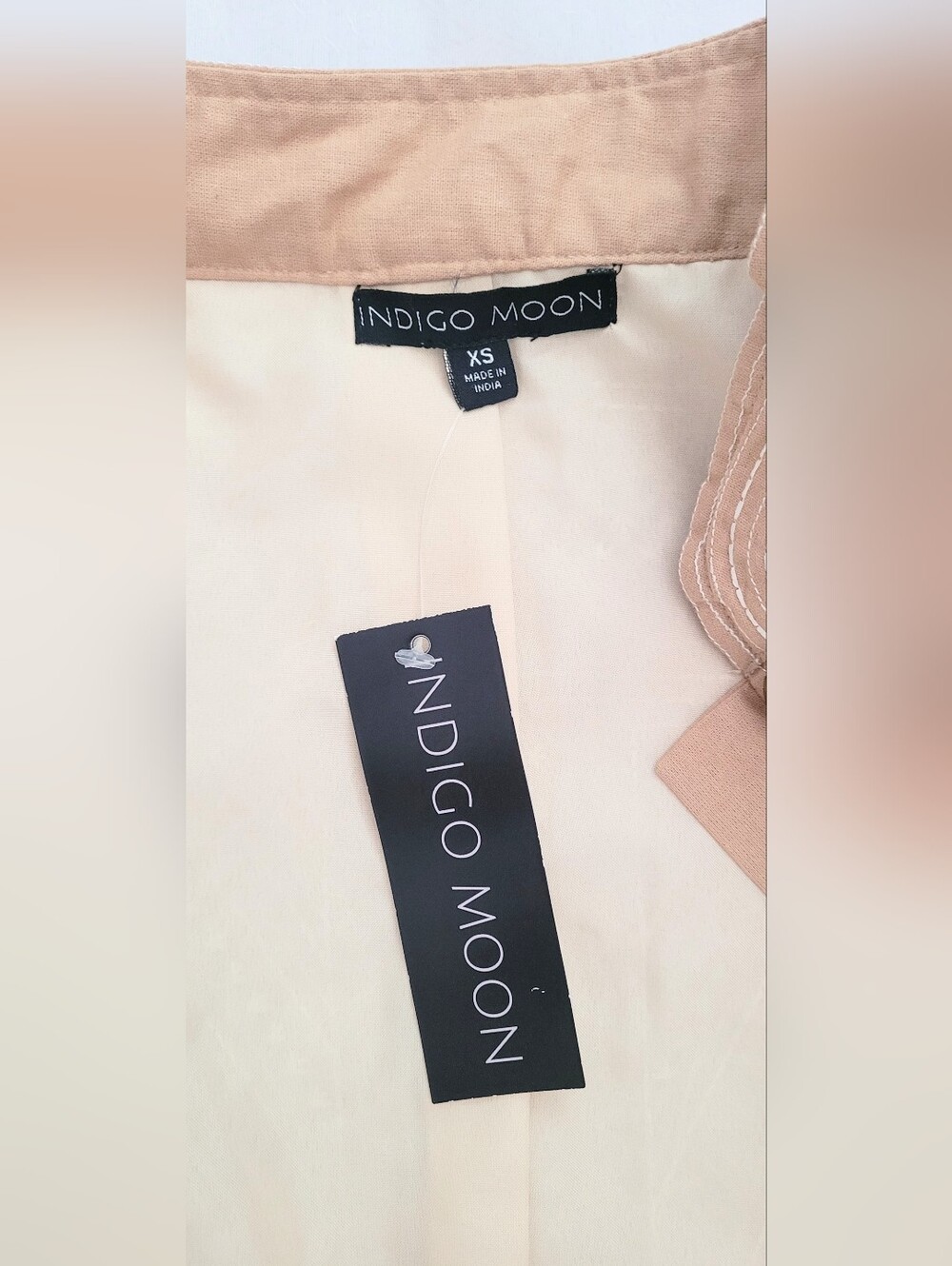 NWT! Boho Quilted Women's Fall Blazer Event Button Front Embroidered Jacket XS - Picture 9 of 16